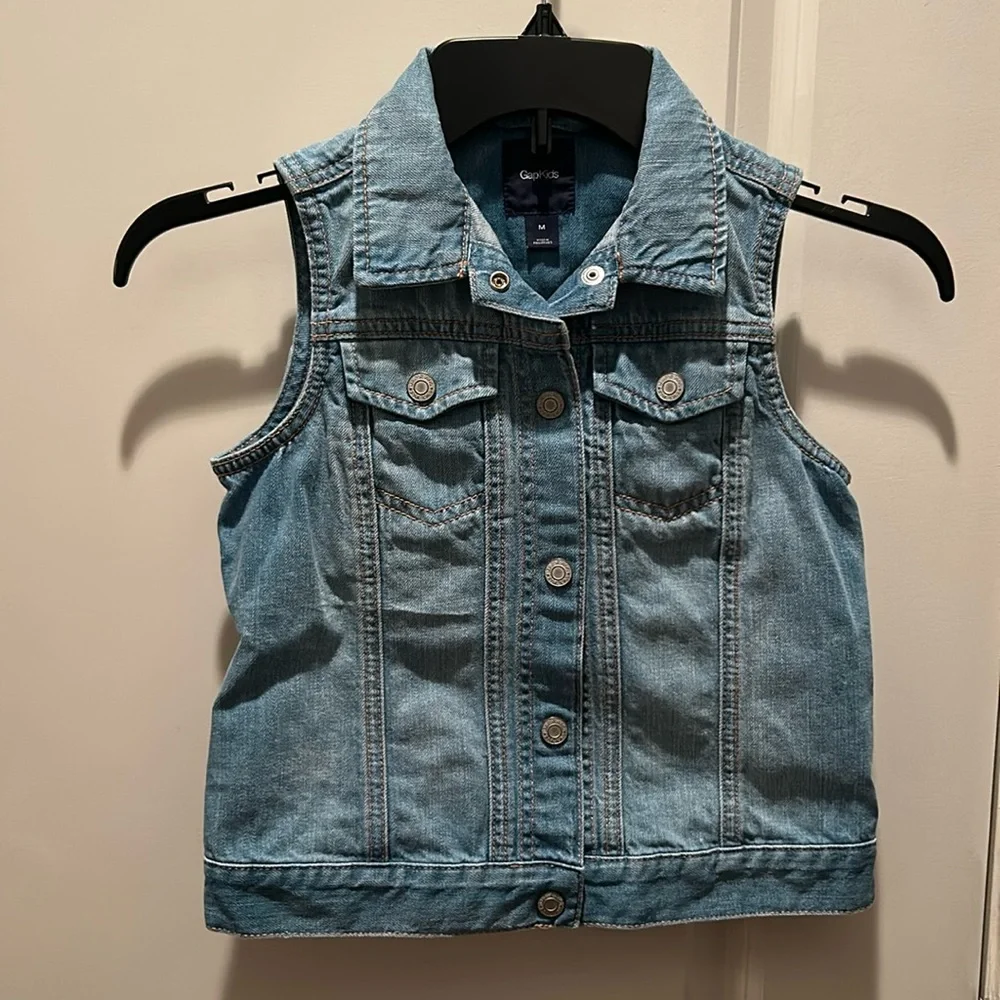 GAP Kids Girls Denim Vest M